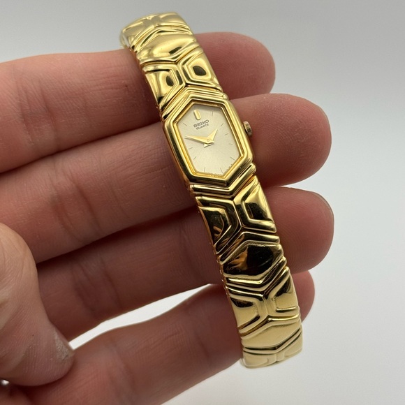 RARE AUTHENTIC VINTAGE SEIKO WATCH GOLD 270712 - Picture 2 of 15